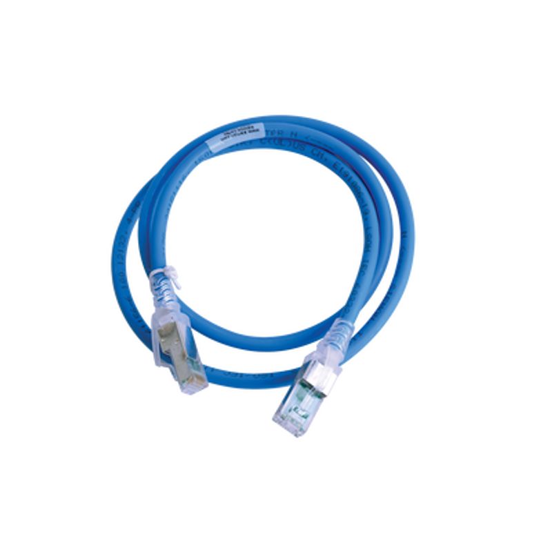 Cable patchcord UTP Saxxon, 1 metro, CAT6, Azul