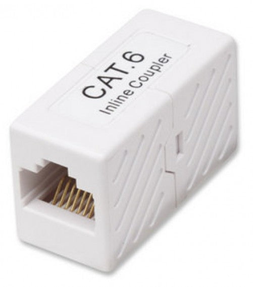 COPLE RJ45 Intellinet CAT6 UTP, Hembra a hembra, Color Blanco