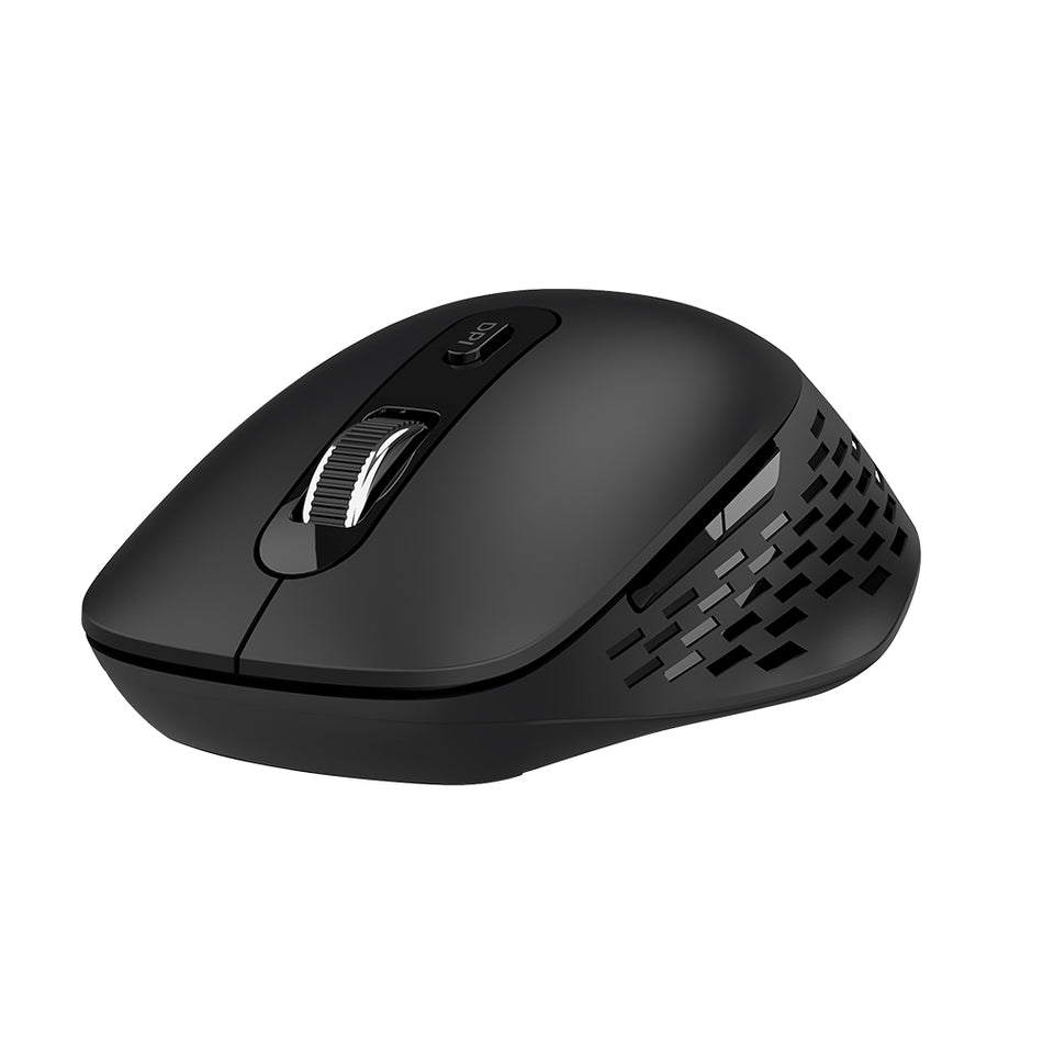 Mouse Inalambrico Acteck Optimize Flow MI480, 1600DPI, 2.4 GHz, 6 Botones, Negro