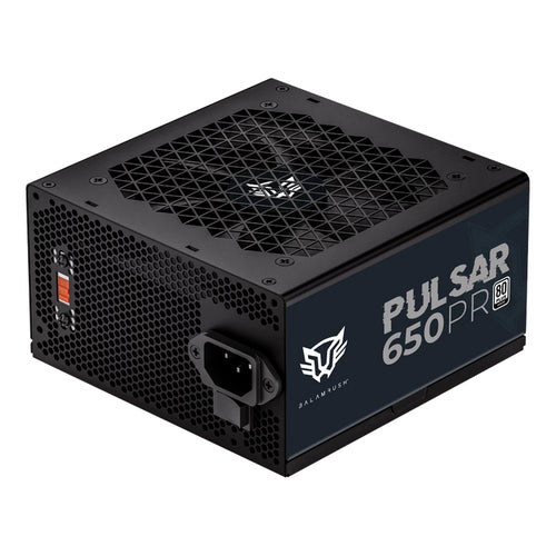 Fuente de Poder Balam Rush Pulsar 650PR 650W, 80 Plus White, ATX, Negro