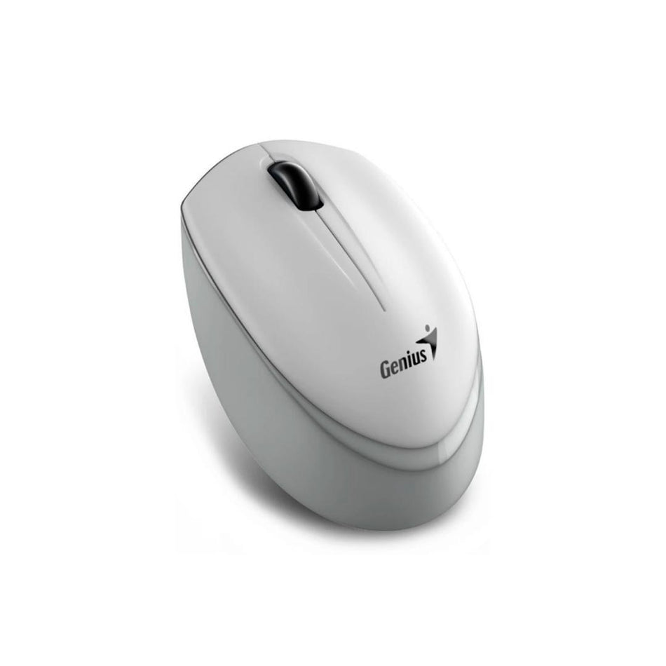 Mouse Optico Inalambrico Genius NX-7009, BlueEye, 1200Dpi, Usb 2.4Ghz, Color Blanco/Gris
