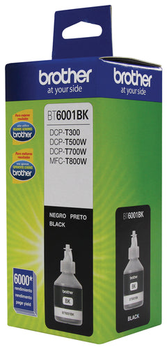 Cartucho de tinta Brother BT6001BK, Negro, 6000 paginas, DCP-T300DCP-T500WDCP-T700WMFC-T800W