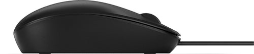 Mouse Optico HP 125 Wired Mouse, Alambrico, USB, 1200DPI, 3 Botones, Negro