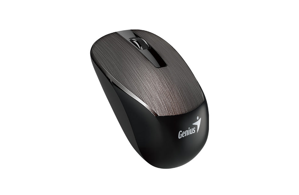Mouse Optico Genius NX-7015 Inalambrico, BlueEye 1200Dpi, USB 2.4Ghz, Chocolate