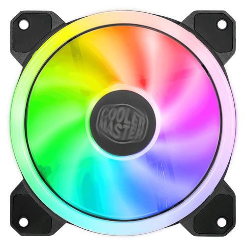 Ventilador Cooler Master MasterFan MF120 S3, 120mm, ARGB, 1800 RPM Max, Negro