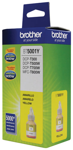 Cartucho de tinta Brother BT5001Y, Amarillo, 5000 paginas