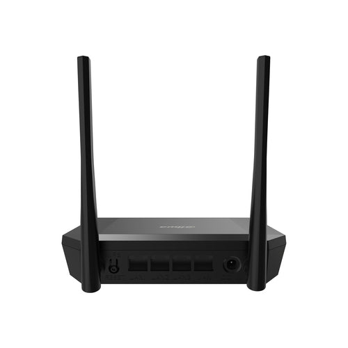 Router Inalambrico Dahua N300, 2 Antenas, WiFi 4, 4xRJ-45, 300 Mbit/s, Negro