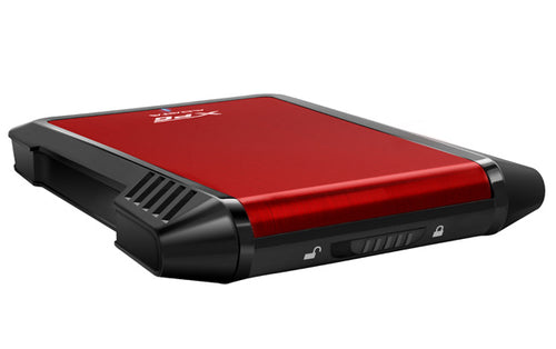 Gabinete Enclosure XPG, EX500, 2.5 pulgadas, HDD/SSD, USB 3.1, Rojo/Negro