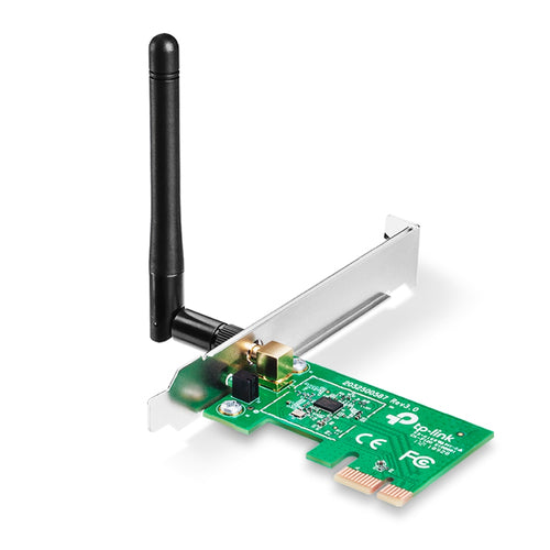 Adaptador TP-LINK 150Mbps inalambrico, PCI Express, 150 Mbit/s
