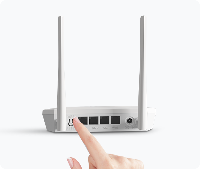Router Inalambrico IMOU HR300 2 antenas, Wi-Fi 4, 4x RJ45, 300 Mbit/s, Blanco