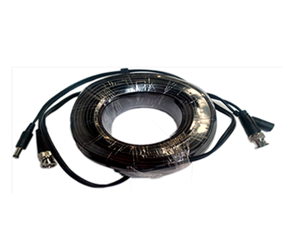 Cable BNC Saxxon, 50 Metros, Hasta 8MP, Uso Interior, 100% Cobre, 12W