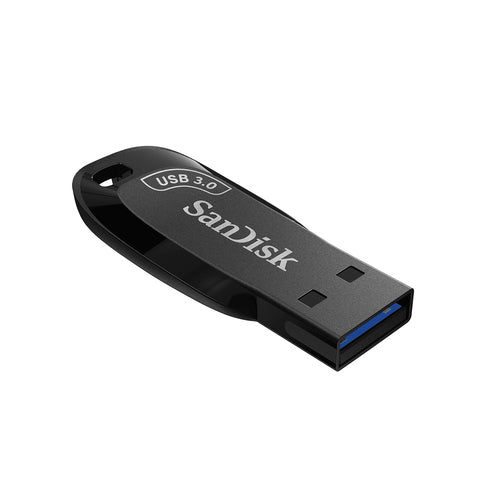 Memoria USB SanDisk Ultra Shift, 256GB, USB 3.0, Negro
