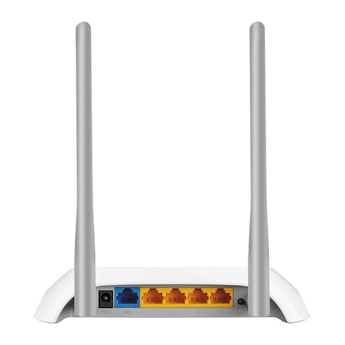 Router TP-Link TL-WR840N 2 Antenas 5dBi, 2.4 GHz, 4 Puertos, 300 Mbit/s, Blanco/Gris