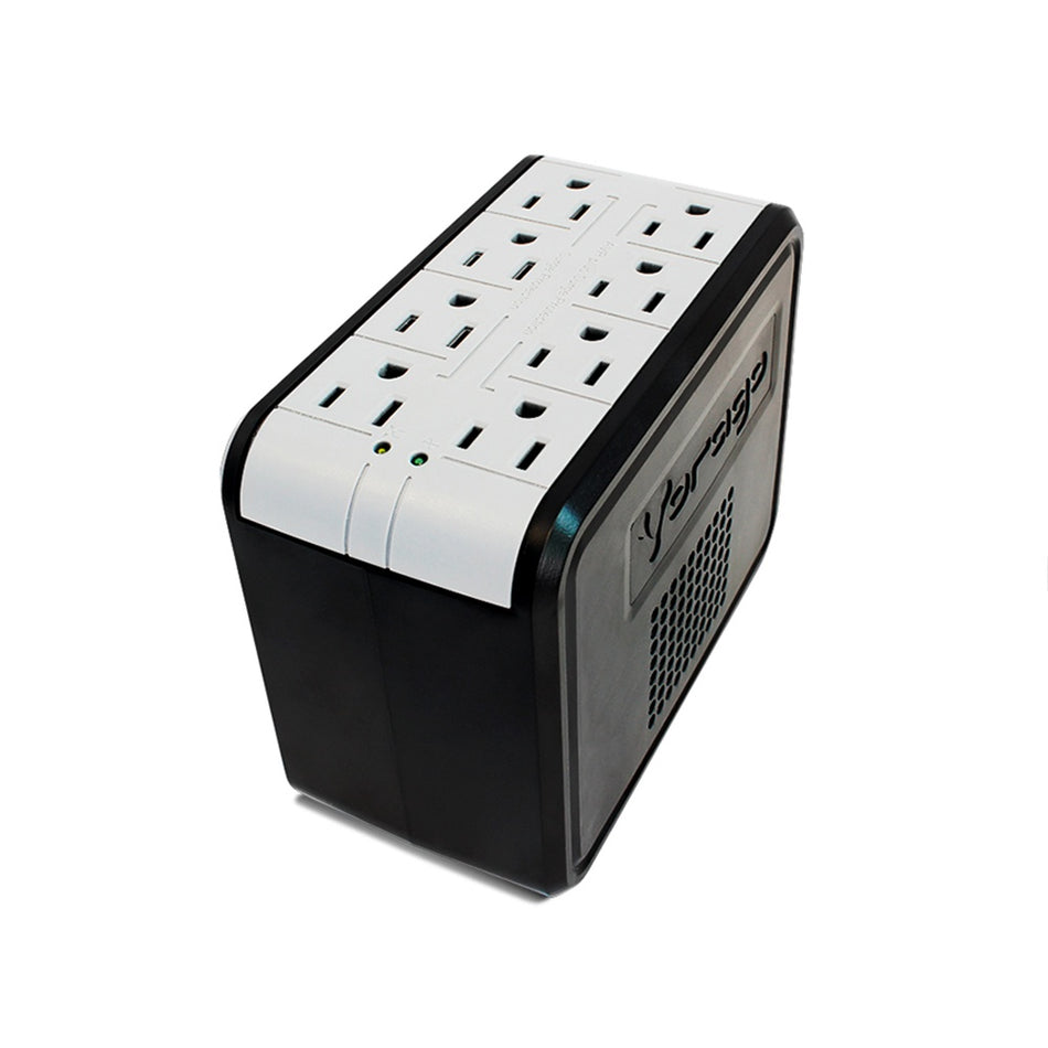 Regulador de voltaje Vorago AVR-200, 650W, 1400VA, 8 Contactos