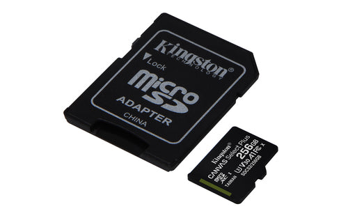 Memoria Micro SDXC Kingston Canvas Select Plus, 256GB, 100Mb/S, Negro