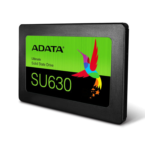 SSD Adata SATA III, 240GB SU630, 6 Gbit/s, Lectura 520 MB/s, 2.5 Pulg, Escritura 450 MB/s