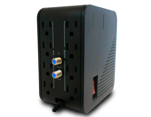 Regulador CDP 1000VA, 500W, 8 Contactos