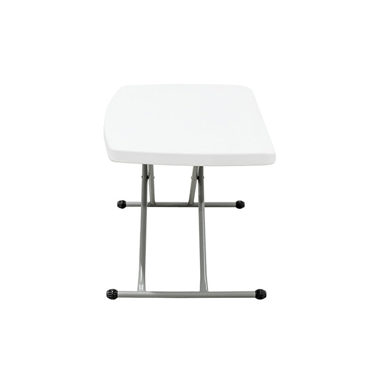 Mesa MODAMOB Plegable con ajuste de altura: base de la mesa 76cmx50cm. 3 niveles de altura: 70.5cm, 61cm, 46.5cm, empaques uso rudo