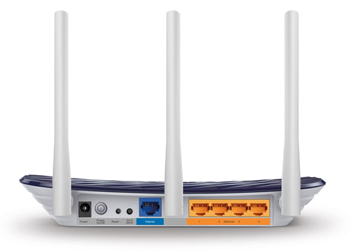 Ruteador Inalambrico TP-LINK AC750 C20, Doble Banda 2.4/5ghz, 4 puertos RJ45 10/100mbps, WPS