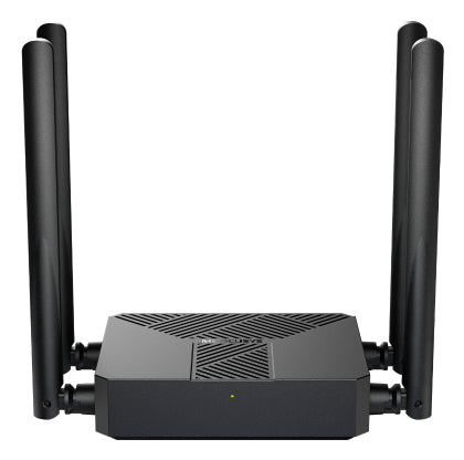 Router Inalambrico Mercusys AX1500, 4 Antenas, Wi-Fi 6, 2 RJ-45, 1501 Mbit/s, Negro