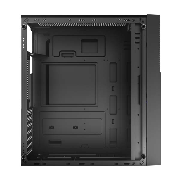 Gabinete Acteck KIRUNA II, Midi-Tower, ATX/Micro-ATX, Fuente de poder 500W, Negro