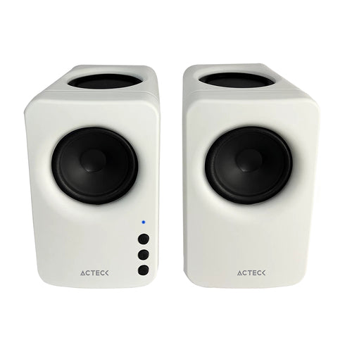 Bocinas Acteck DYNAMIC EXACT MINI BS475 Inalambricas, Bluetooth/3.5mm, Blanco