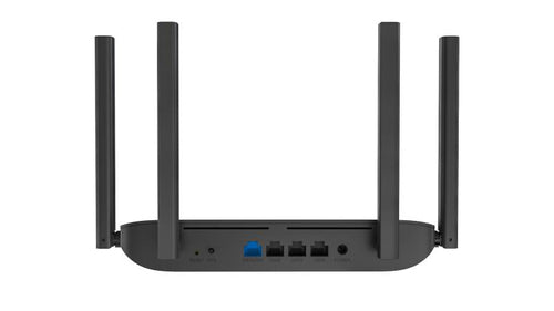 Router Inalambrico Hikvision, 4 Antenas, 2.4 / 5GHz, 4xLAN, 1xWAN 1000 Mbps, WIFI 6, Negro