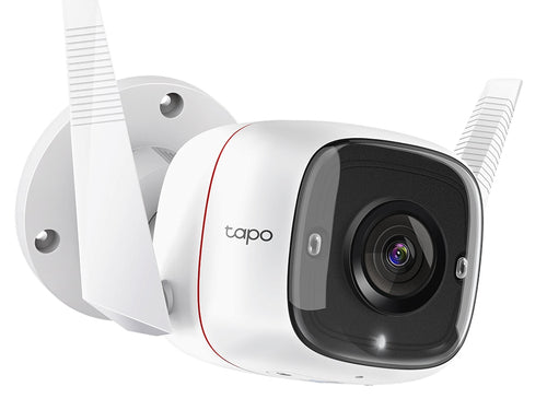 Camara IP TP-LINK, TAPO C310, Bala, 3MP 2K, IR 30m, Exterior, IP66, Microfono, Micro SD, Deteccion de mov.