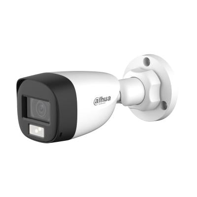 Camara Dahua CCTV, Bala, 5MP, Full color, IR 20m, Exterior, IP67, Microfono, Dual iluminacion