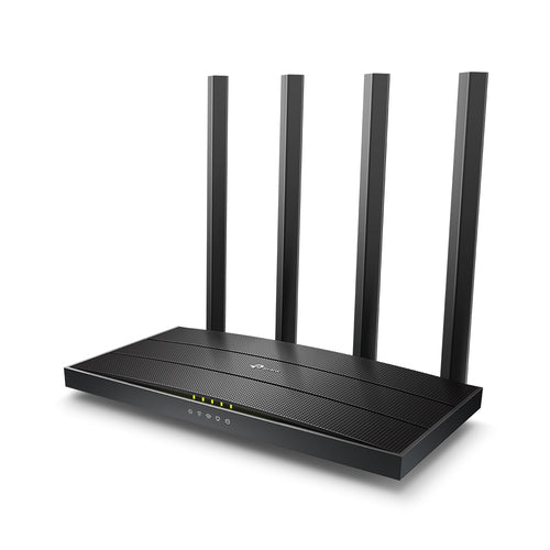 Ruteador Inalambrico TP-Link Archer C6, 4 antenas, Doble banda, Wi-Fi 5, 5x Puertos LAN, Negro