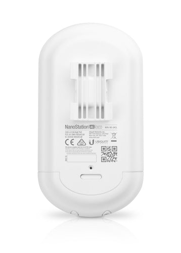 Access Point Ubiquiti Networks NanoStation Loco5AC, 5Ghz 450+ MBps, AirMax, Gigabit PoE, Blanco