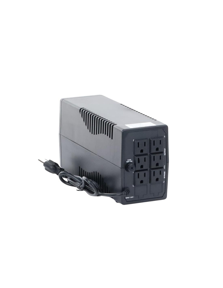 No break Hikvision, Bateria de Respaldo, 600W, 1000VA, 6 contactos