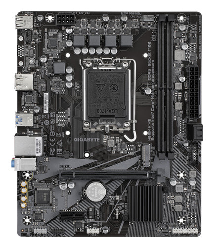 Tarjeta Madre Gigabyte H610M K V2, Micro-ATX, LGA 1700, 128GB DDR5, HDMI/DisplayPort Para Intel