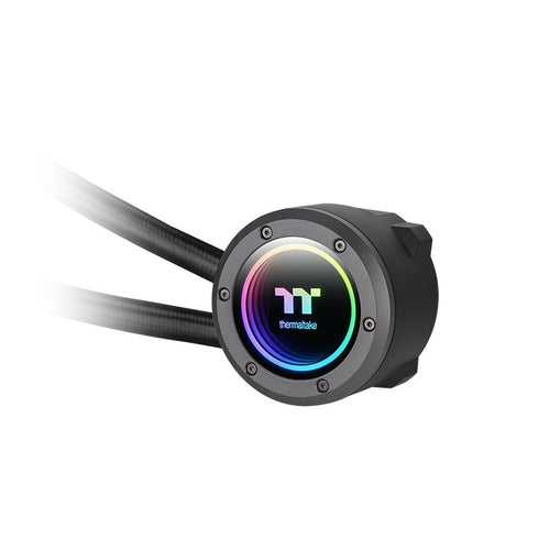 Enfriamiento liquido Thermaltake TH120 V2 ARGB Sync, Intel y AMD, 120mm, Negro