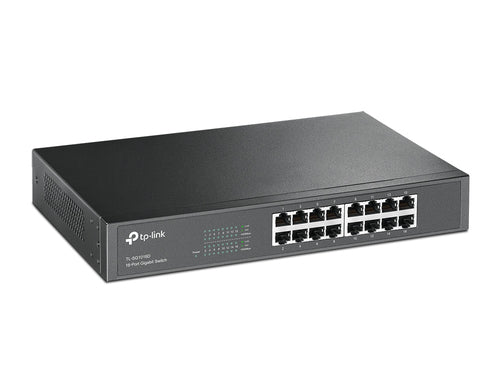 Switch TP-LINK 16-Port Gigabit Desktop/Rackmount Switch, 16 puertos, 10/100/1000 Mbps, No administrado