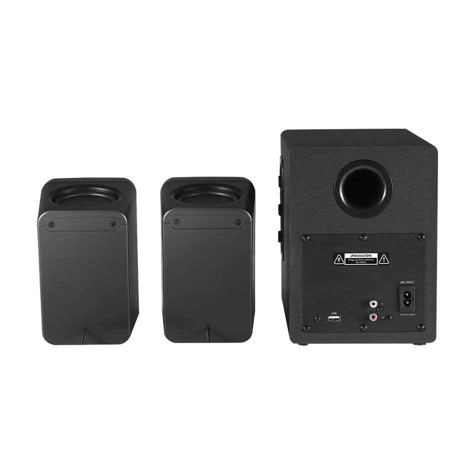 Bocinas con Subwoofer Acteck S-PRO BS495, Bluetooth, HDMI, RCA, USB, 3.5mm, Negro