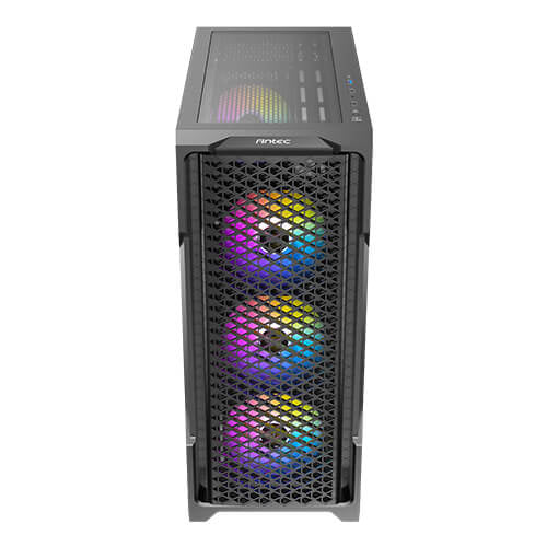 Gabinete Antec AX90 Media Torre, Ventana lateral, 4x Ventiladores ARGB, Negro