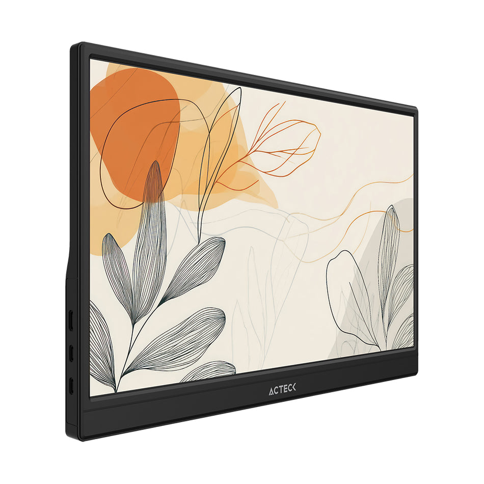 Monitor Portatil Acteck Plano IPS SLIMBOARD SB15T, 15.6 Pulg, 60Hz, Full HD, HDMI, Bocinas Integradas