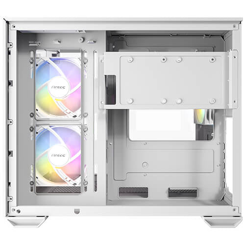 Gabinete Antec CX600M Trio ARGB White, Mini Tower, Micro-ATX, ITX, 3x Vent ARGB, Blanco