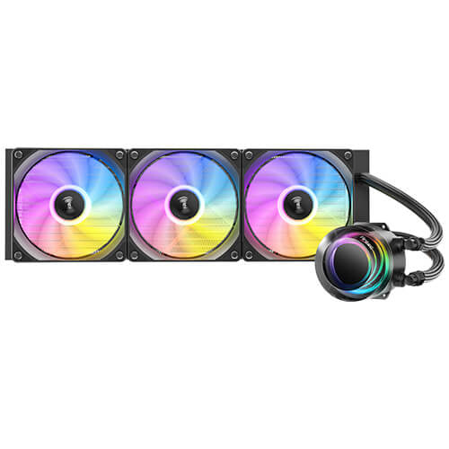 Sistema De Enfriamiento Liquido Antec Vortex Lum 360 ARGB, AMD/INTEL, 1800 RPM, Negro