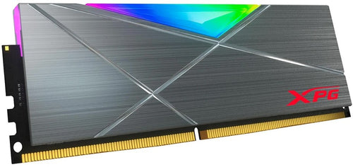 Memoria RAM DIMM ADATA XPG Spectrix D50 32GB, 3200MHz, DDR4, RGB, PC4-25600, Disipador Gris