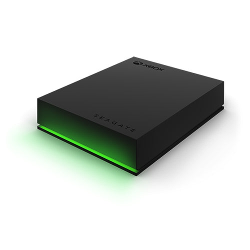 Disco Duro Externo Seagate Game Drive 2TB, para XBOX, USB 3.0, LED color verde, Negro