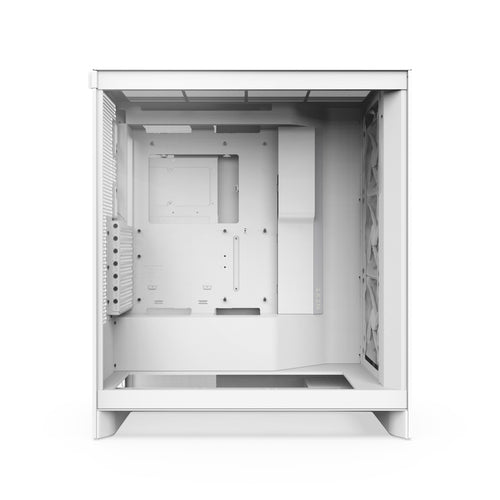 Gabinete NZXT H7 Flow Midi Tower con ventana, 3x Ventiladores 120mm, Blanco
