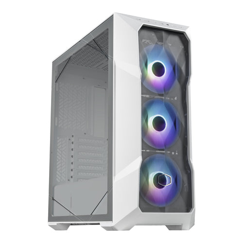 Gabinete Cooler Master MasterBox TD500 Mesh V2, Midi-Tower con Ventana, 3x Vent. ARGB, Blanco