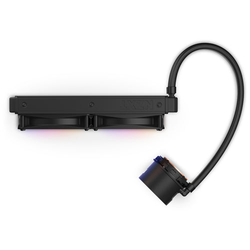 Enfriamiento Liquido NZXT Kraken 240 RGB, 240mm, 2x Vent. 120mm, Pantalla LCD, 1800RPM, Negro