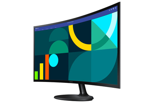 Monitor Curvo SAMSUNG, LS27D360GALXZX LED, 27 Pulg, Full HD, 100 Hz, 4ms, 1920x1080, Negro