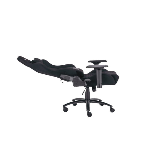 Silla Deportiva Gaming XZEAL XZ15 Negra, RGB, tela Automotriz, Base Acero, Soporte Lumbar