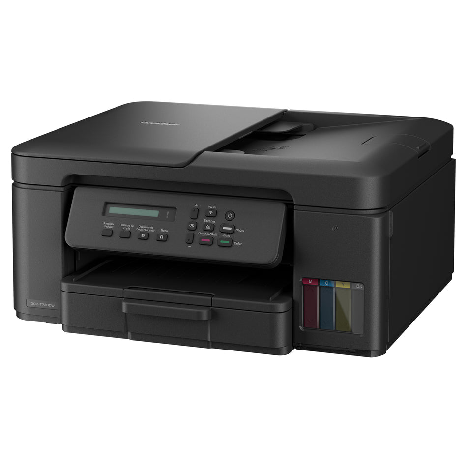 Multifuncional inyeccion tinta Brother DCP-T730DW, USB, Inalambrica, 27ppm Negro, 23ppm Color