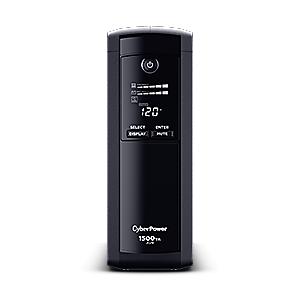 No Break CyberPower 900W, 1500VA, LCD, 10min de respaldo, 12 contactos
