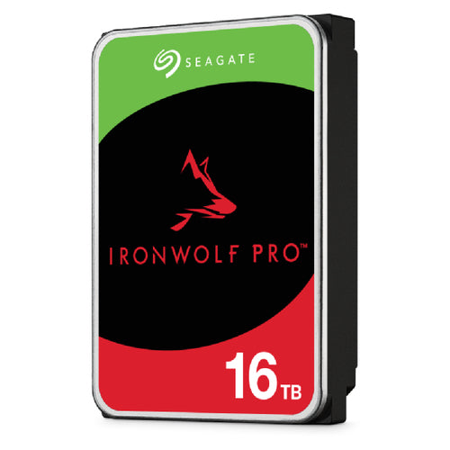 Disco Duro Seagate IronWolf Pro 16TB, SATA III, 6Gbit/s, Cache 256MB, 7200 RPM, 3.5 Pulgadas
